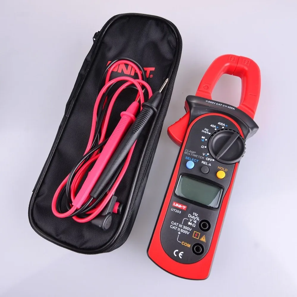 Купить UNI-t ut203 жк-цифровой ac dc цифровой клещи мультиметры с ...