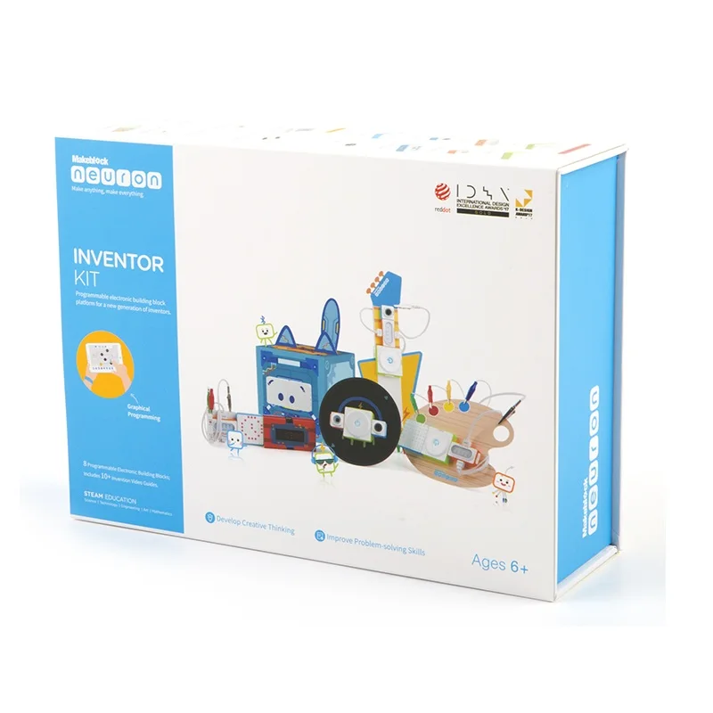 Makeblock Neuron Inventor Kit P1030006 электронный строительный блок - Цвет: Neuron Inventor Kit