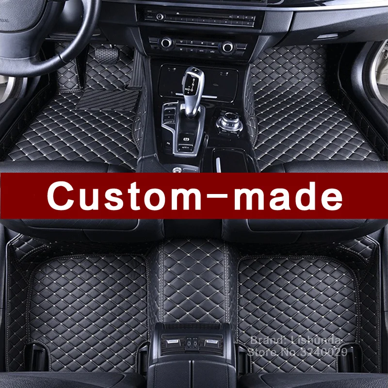 

Customized car floor mats for Seat Mii Ibiza Toledo LEON Exeo/ Exeo ST Alhambra 3D car-styling all weather carpet rugs liners