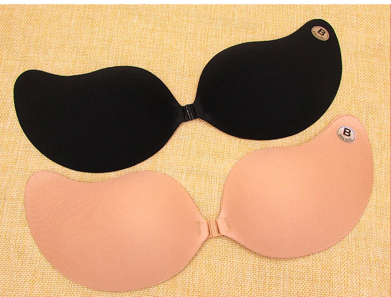 wireless bra POINTOUCH Sexy Strapless Breathable Bras Backless Women Underwear Silicone Push Up Invisible Wire Free Wedding Party Brassiere plus size bras