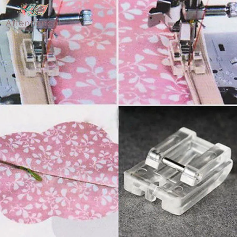 Download Aliexpress.com : Buy 1pcs Sewing Machine Parts Presser Foot Invisible Zipper Foot Plastic for ...
