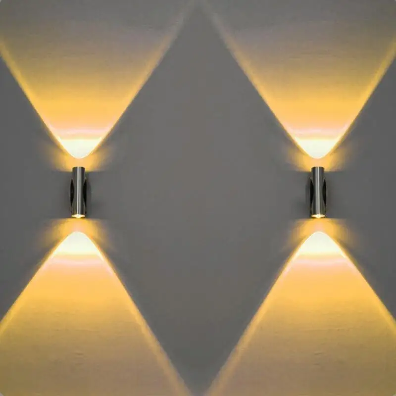 Внутренняя светодиодная настенная лампа 2 Вт 220 В переменного тока|decorative wall lights|wall