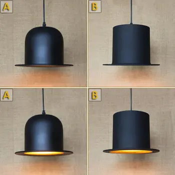 

Simple Contracted Contemporary Creative New Popular Hat Chimney Restaurant Pendant Lamp Cafe Bar Decoration Light Free Shipping