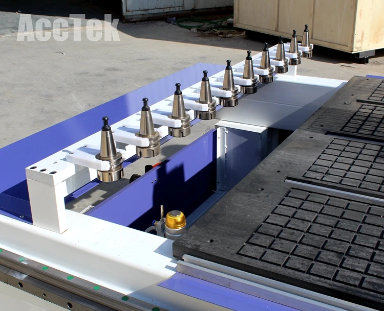 Цзинань ATC Италия Шпиндельный двигатель hsd линейный atc cnc маршрутизатор 1325
