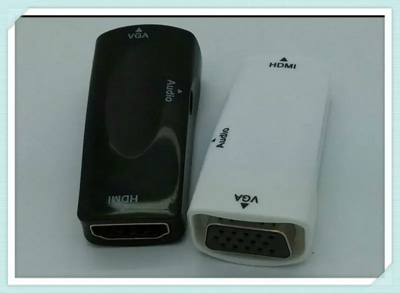  HDMI a VGA Video Converter Adapter + AV Cavo Audio Per PS3 PC HD TV per Wireless hdmi al Proiettore