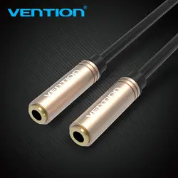 Vention 3,5 Jack Женский аудио кабель позолоченный аудио кабель-удлинитель Aux кабель 3,5 мм кабель для наушников для iphone 6S 8