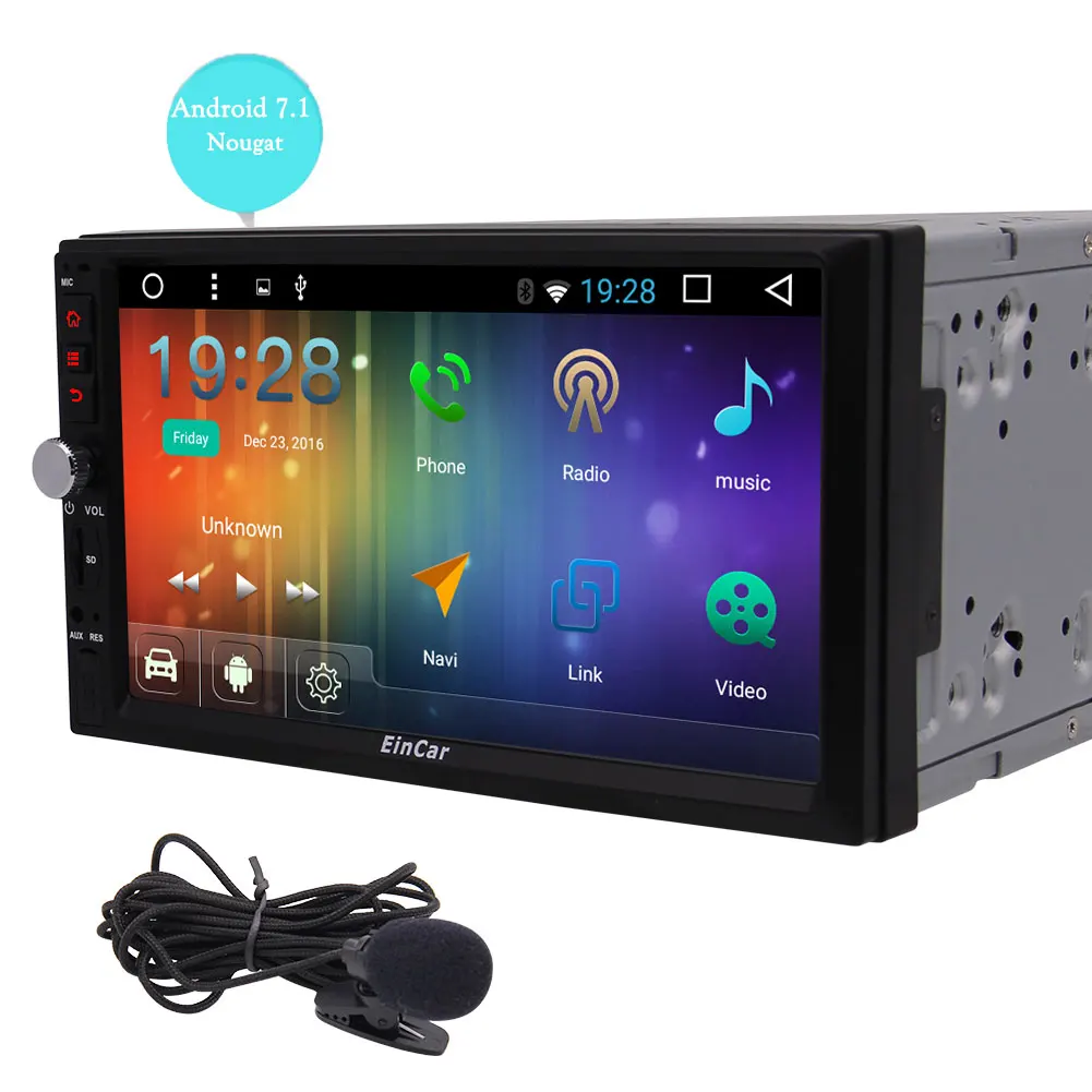 Clearance Android 7.1 Quad Core Double Din Car Stereo 7