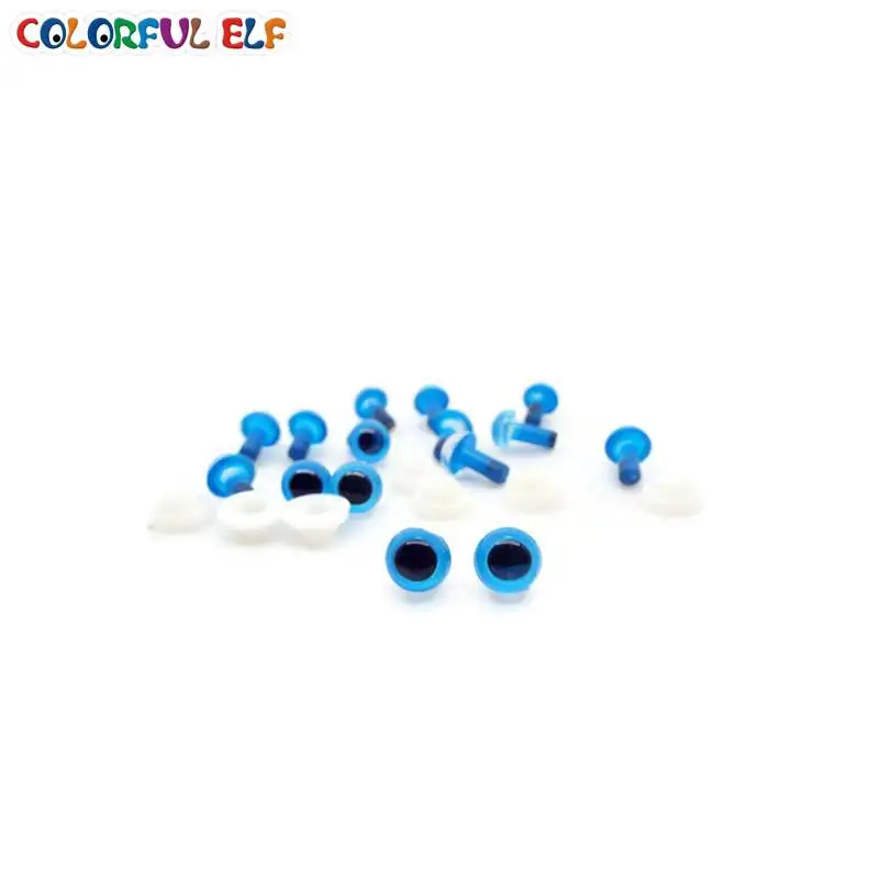 

5mm/6mm Animal Craft Plastic Blue Eyes For stuffed dolls 100pcs free shipping