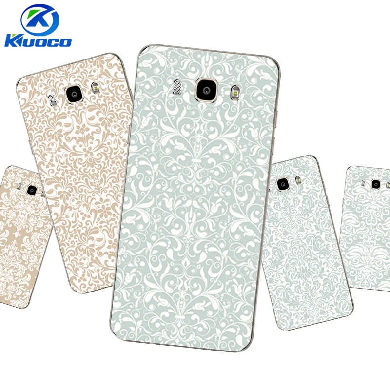 DIY For Samsung Galaxy J7 2015 / 2016 2017 Case for J700 /J710 J730 Shell S4 S5 Cover Soft TPU Henna Printing Coque |
