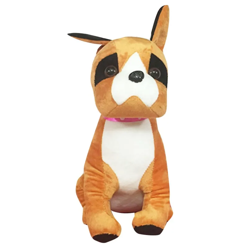 

stuffed Boxer plush dog soft toy gift B8Q8E 29cm