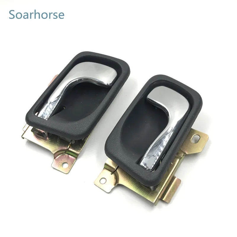 Soarhorse chrome Inside Interior Door Handles For Mitsubishi Pajero
