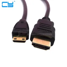 Mini HDMI to HDMI Male Nokia N8 Cannon DC DV Tablet TF101 Cable 5ft 3m 5m