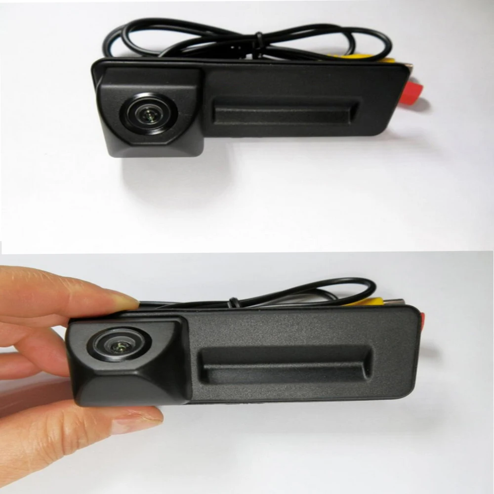 

CCD HD car trunk handle reverse backup parking rear view rearview camera for 2014 Skoda Audi A6L A4L A1 A7 A6 A5 RS5 Q5 Q3 S7