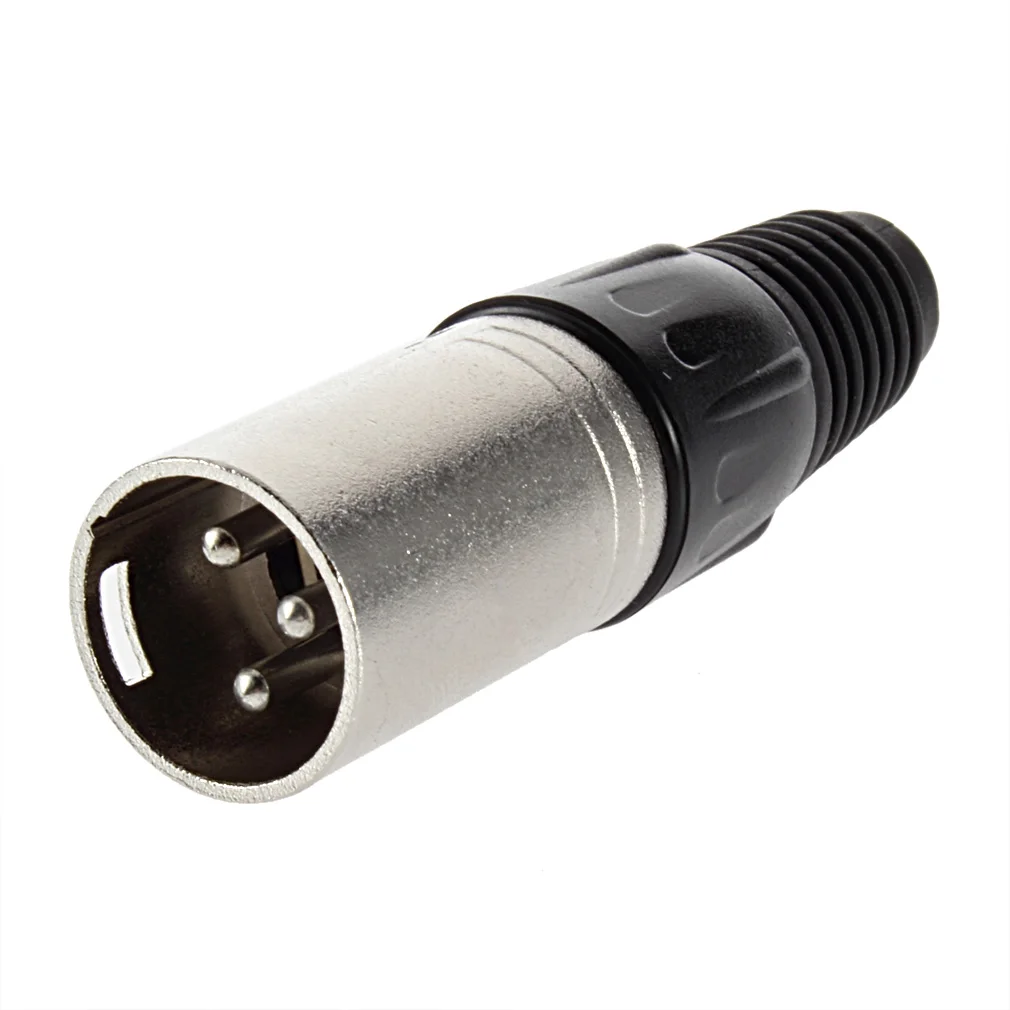 

1Pc Type Mic Microphone XLR Male / Female 3-Pin Connectors Audio Cable Connector Solder Hot Wolrdwide