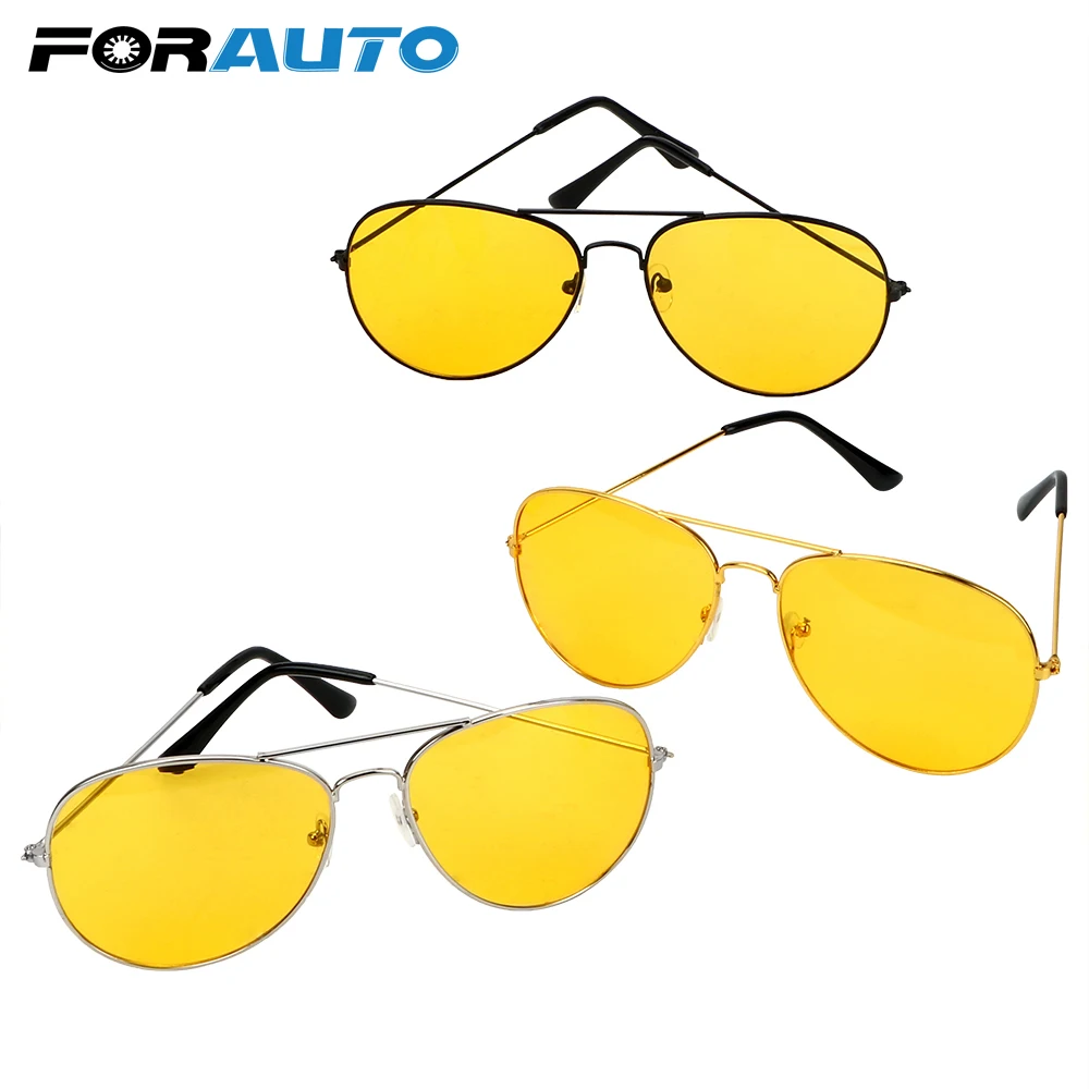 FORAUTO Car Night Vision Driver Goggles Polarized Driving Glasses Anti-glare Polarizer Sunglasses Copper Alloy Eyewear FORAUTO Car Night Vision Driver Goggles Polarized Driving Glasses Anti-glare Polarizer Sunglasses Copper Alloy Eyewear