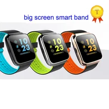 Лидер продаж высокое качество цветной экран Спортивные Bluetooth SmartWatch Браслет поддержка шагомер Мониторинг Артериального Давления