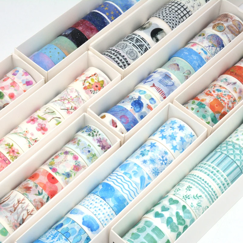 

9 Pcs/Set Washi Tape Masking Tape Deco Noel Washitape Scrapbooking Cinta Adhesiva Decorativa Christmas Cintas Decorativas