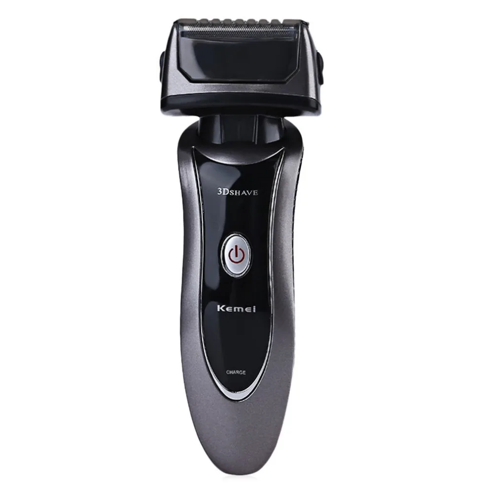 

KM9001 Electronic Rechargeable Shavers for Men Triple Blade Shaving Razors Men Face Care 3D Floating Shaver EU plug