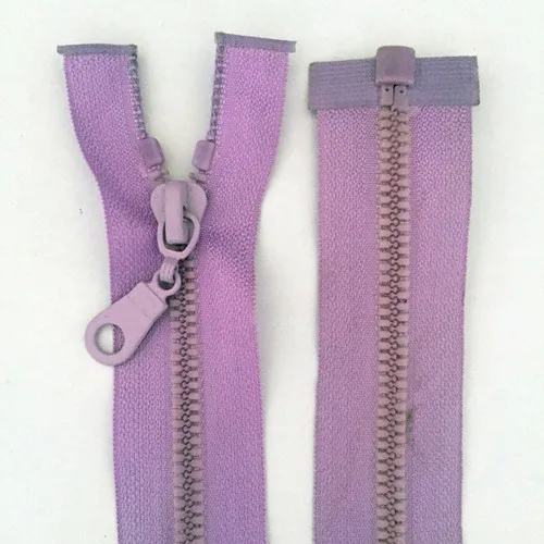 1 шт. полимерные молнии 27," 70 см 16 цветов для одежды - Color: Light purple