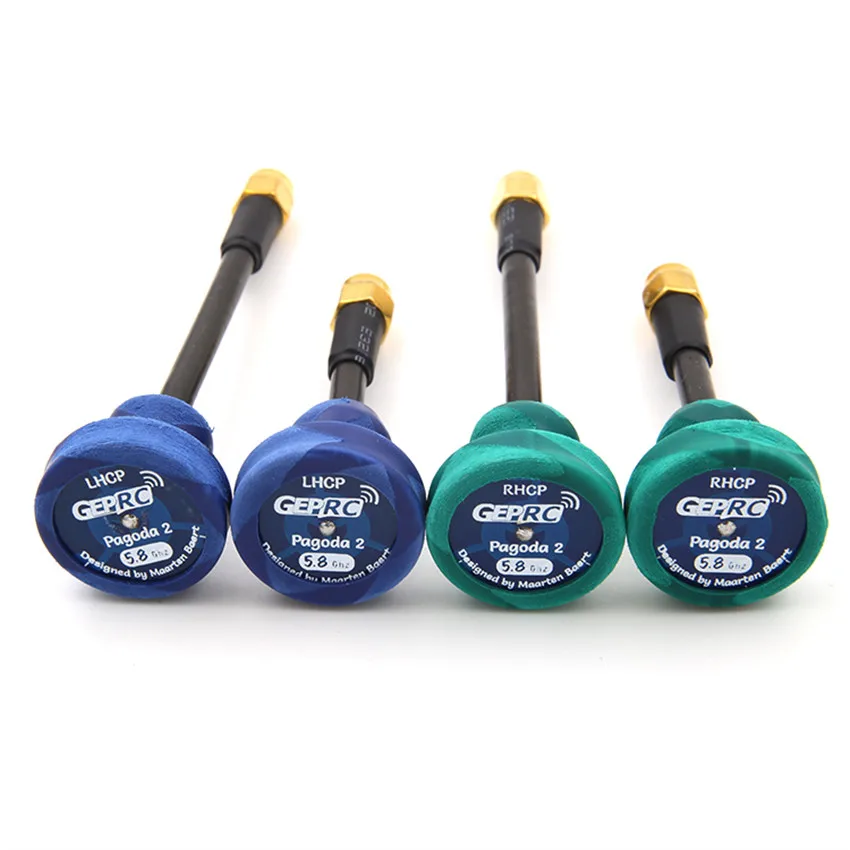 

Geprc 5.8GHz Antenna FPV Short Pagoda 2 pagoda-2 for QAV210 QAVR220 Matian QAV-XS GEPRC FPV racing drone