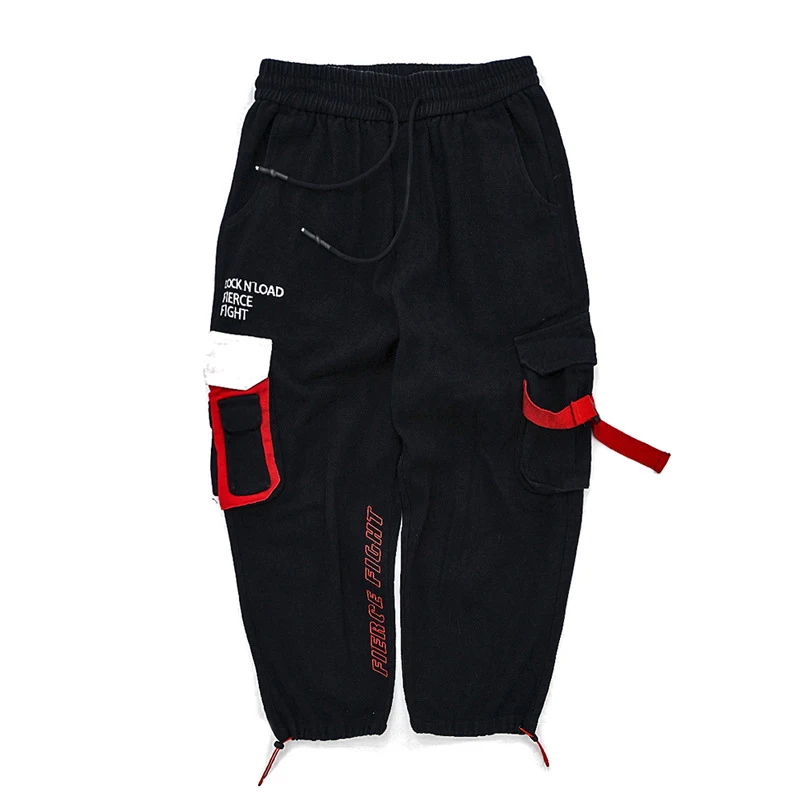 2019 мужские уличные штаны для бега хип хоп длиной до лодыжки повседневные