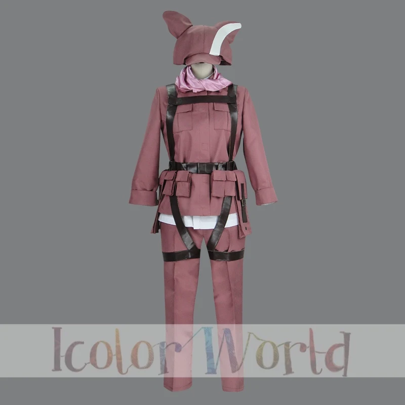 Sword Art Online Alternative: Gun Gale Online Karen Kohiruimaki Cosplay Costume