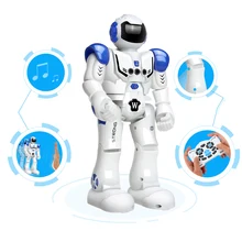 DODOELEPHANT Robot USB Charging Dancing Gesture Action Figure Control RC Robot Toy for Boys Children Kids Birthday Gift Present
