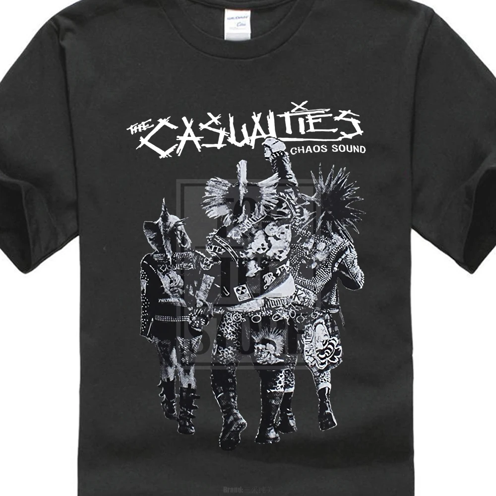 

The Casualties Chaos Sound T Shirt S M L Xl 2Xl Brand New Official T Shirt