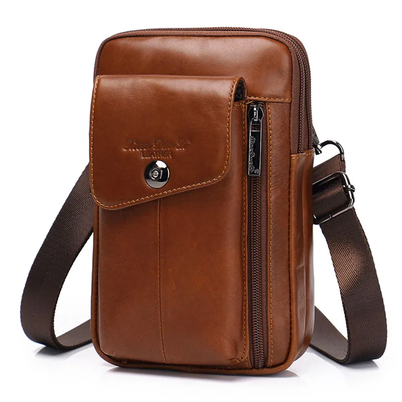 Buy Genuine Leather Men Bag Purse Waist Belt Pack Hook Cross Body Business Cell Phone Case wallet Shoulder Fanny Messenger Bags for only 28.98 USD Buy Genuine Leather Men Bag Purse Waist Belt Pack Hook Cross Body Business Cell Phone Case wallet Shoulder Fanny Messenger Bags for only 28.98 USD