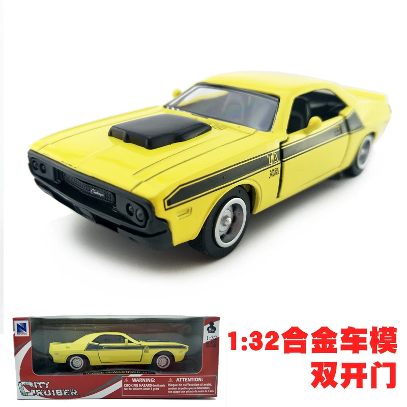 

NEWRAY 1/32 Scale Car Model Toys Fast & Furious Dodge Challenger 1970 Diecast Metal Car Model Toy For Collection/Children