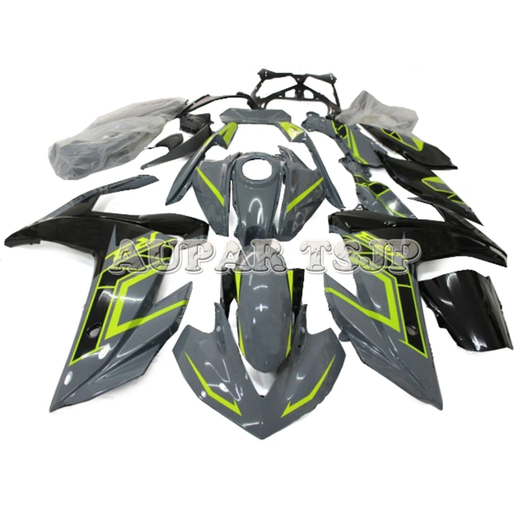

Full ABS Plastic Motorcycle Fairing Kit For Yamaha R25 R3 2015 2016 R25 15 16 Injection Bodywork- Grey Fluorescent Yellow Black