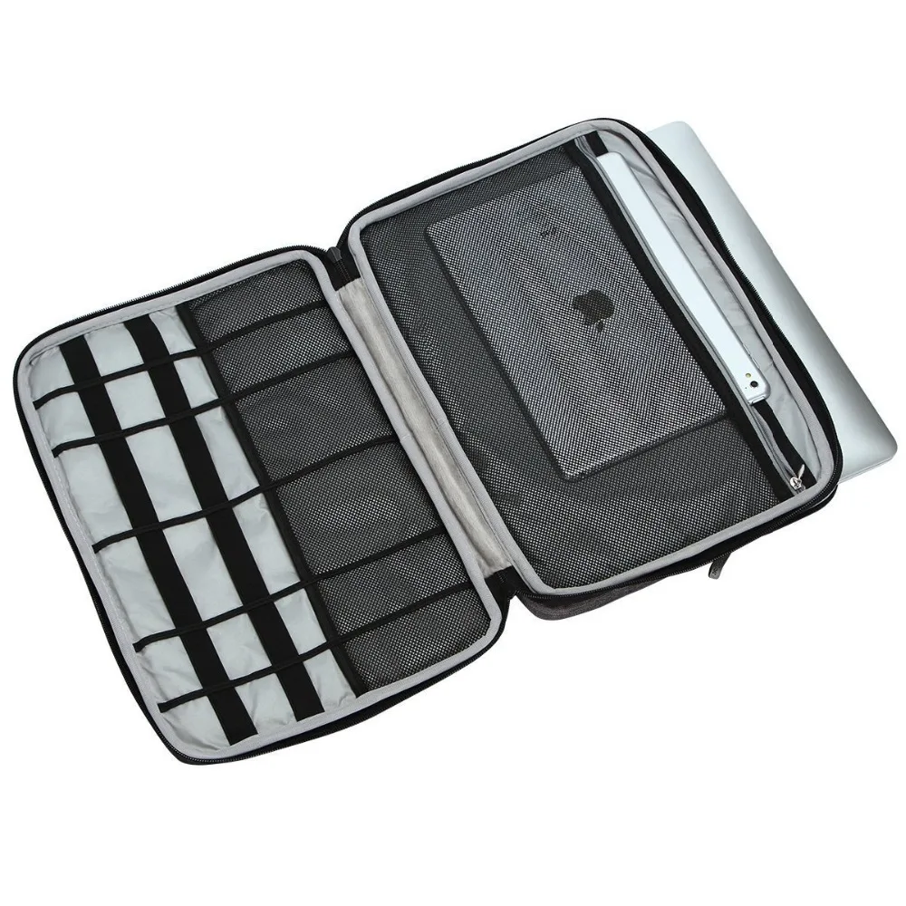 iCozzier 11.6/13/15.6 Inch Handle Electronic accessories Laptop Sleeve Case Bag Protective Bag for 13\