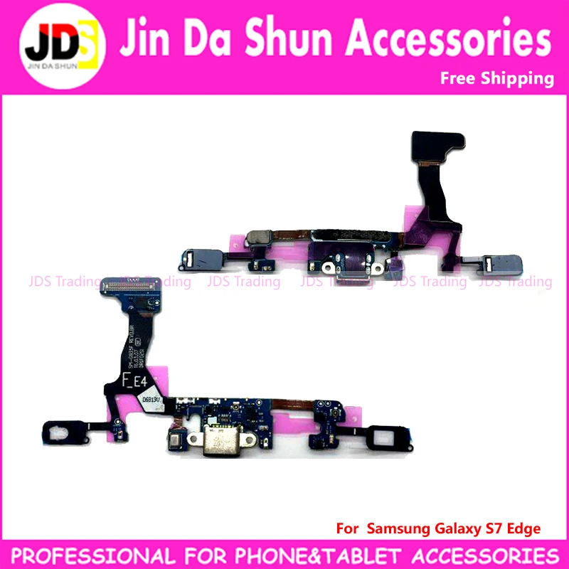 DHL JDS For Samsung Galaxy S7 Edge G935 G935F USB Dock Charging Port Charger Connector Flex Cable Board Mic Sensor FLAT Ribbon | Мобильные