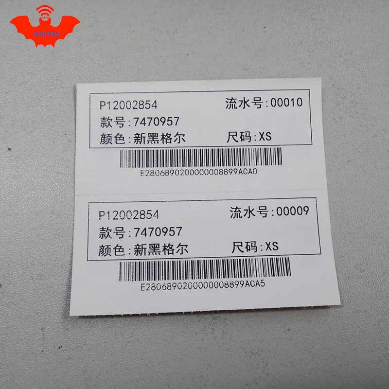 UHF RFID стираемая бирка для белья чип печати одежды 915 МГц 868 860 960 м NXP Ucode7 EPC Gen2 6C смарт