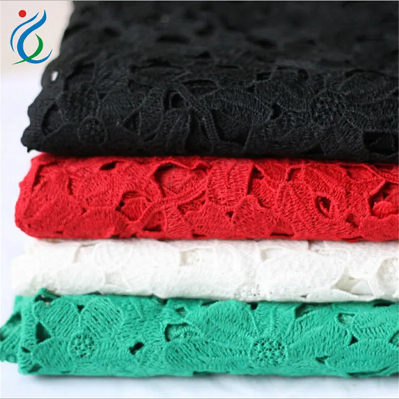 3Yds Free Shipping 130cm Polyester Water Soluble Lace Fabric Embroidery Wedding Trim Mesh Decoration LC0008 | Дом и сад