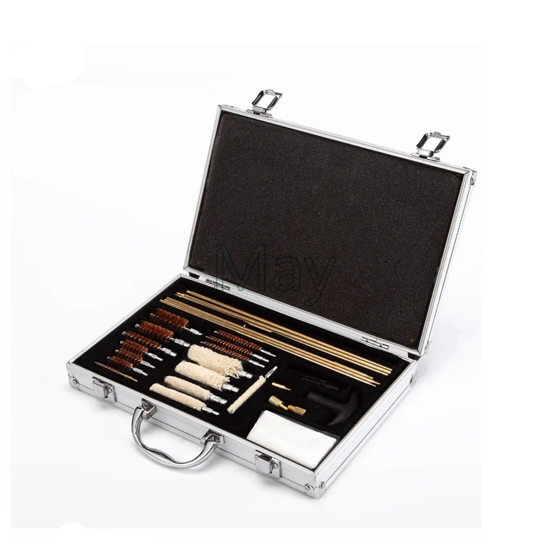 

High Quality Rilfe Gun Accessories 4.5/5.5mm Universal Hand Gun Rifle Shot Gun Cleaning Kit Set With Case