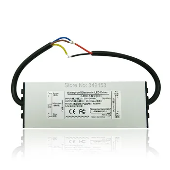 

Topledlight 60W IP67 Waterproof LED Driver DC20V-36V 2A Lighting Transformers For 60W High Power LED Light Bulb 2PCS/LOT