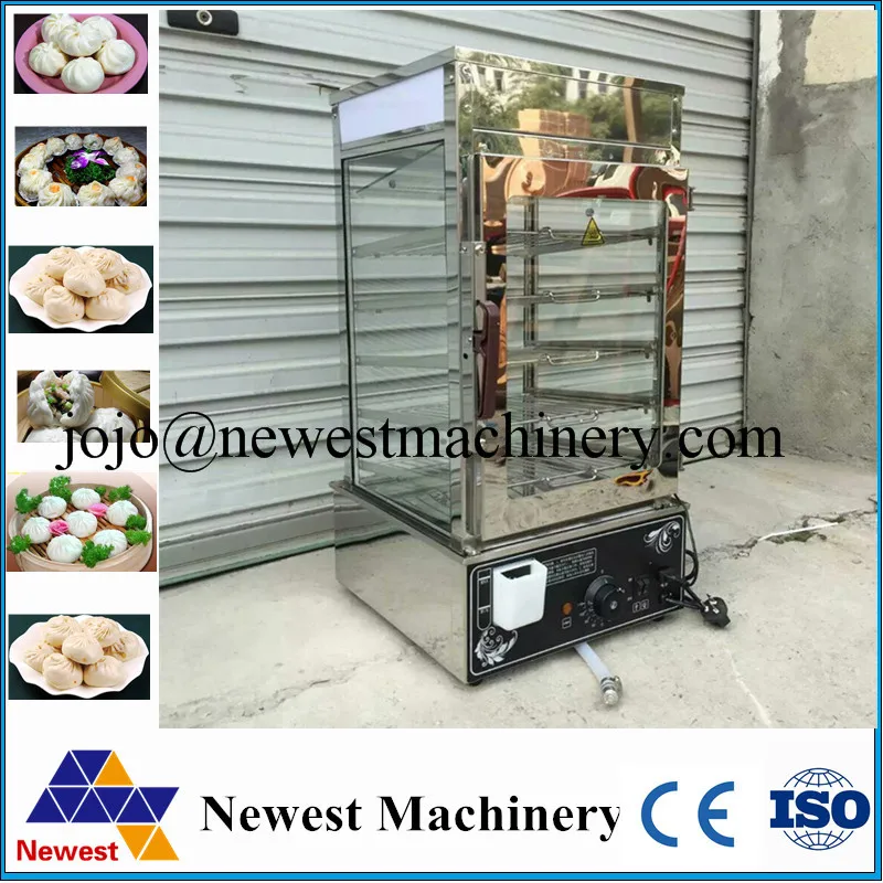 

Commercial Use 220v Electric Steaming Hot Dog Bun Steamer Warmer Machine