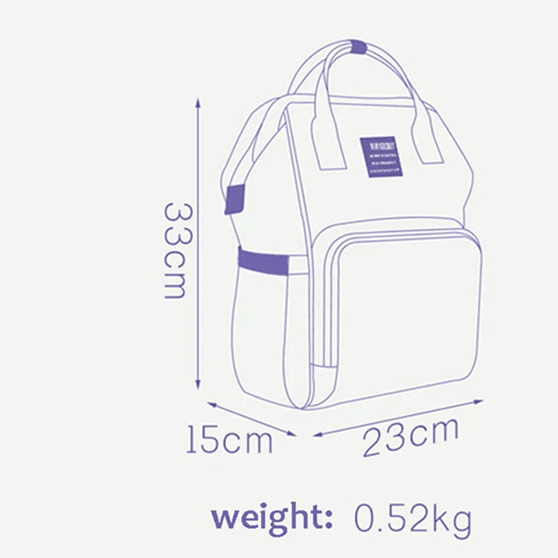Детские пеленки сумка рюкзак для мамы большой емкости для мамочек для ухода за ребенком мешок для прогулочной детской коляски детские
