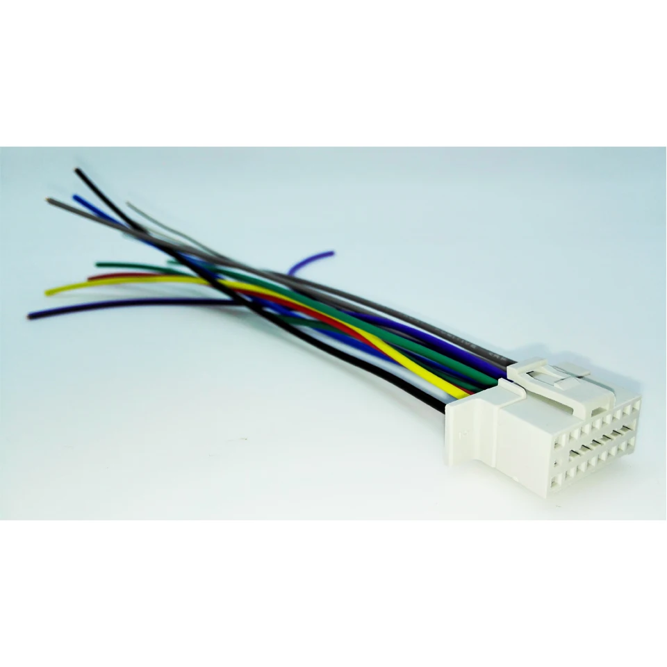 Car ISO Wiring Harness For Panasonic CQ C /DFX /DP /HR /HX Auto Stereo Radio Wire Adapter Connector Cable Adaptor Plug-in Cables, Adapters & Sockets from ...