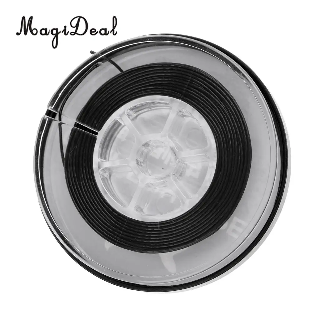 MagiDeal Carp Fishing Line Coated Hook Link Quick Sinking Braided Line Prevent winding coating Powerful with high strength