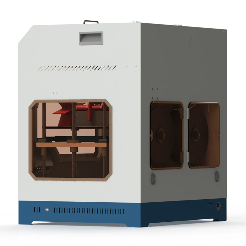 3d принтер Creatbot F430 металлические двойные экструдеры полностью закрытый Большой