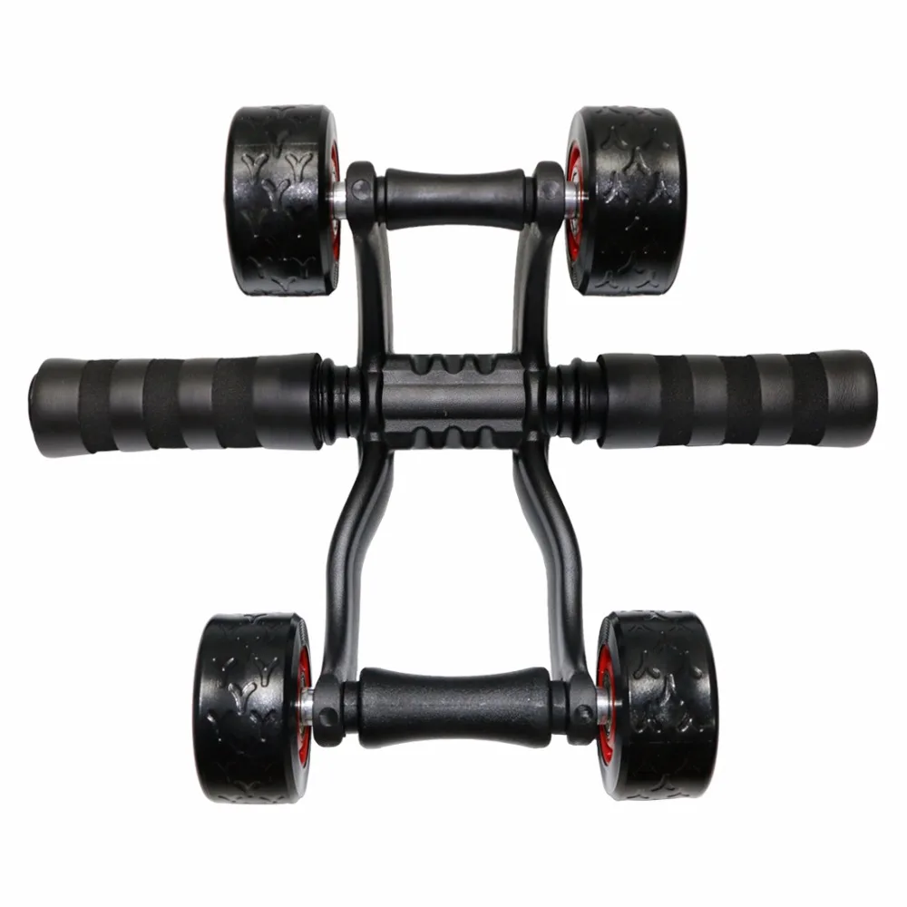 4 колесный наколенник для тренировок в тренажерном зале|abdominal roller|roller abs workoutroller |