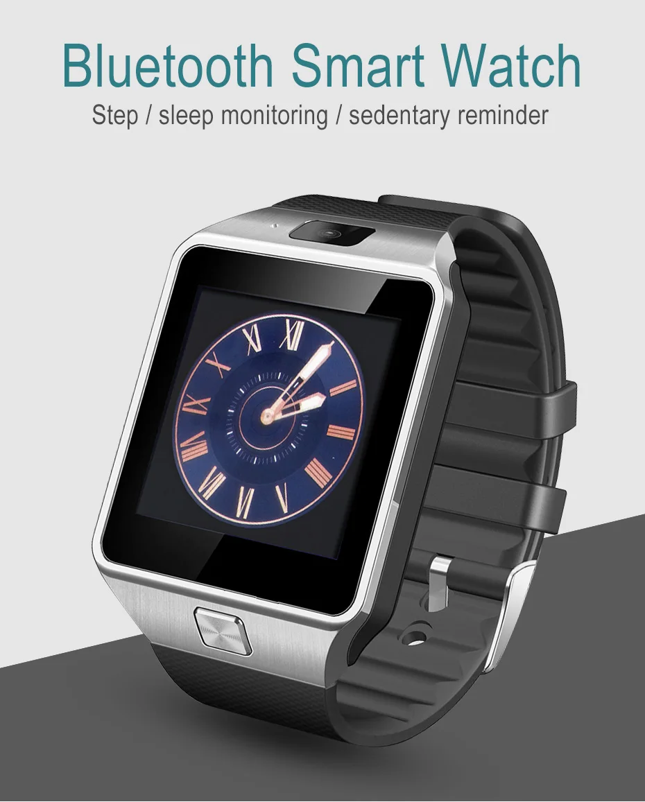 Smart Watch DZ09 Push Message Bluetooth Connectivity Android Phone Smartwatch Android Phone Relogio Call SIM TF for IOS iPhone 005103_01