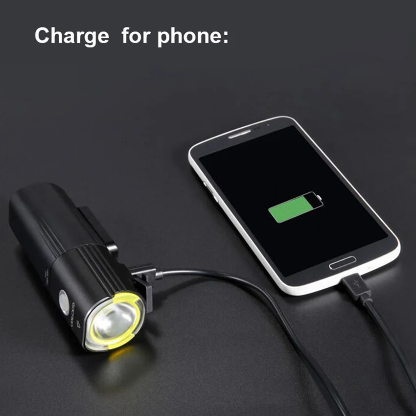 Flash Deal GaCIROn V9S USB Bicycle Light L2 Led Bike Lamp lantern Portable Power for Mobile With 26650 Battery Waterproof Cycling Lights 2 Flash Deal GaCIROn V9S USB Bicycle Light L2 Led Bike Lamp lantern Portable Power for Mobile With 26650 Battery Waterproof Cycling Lights 2