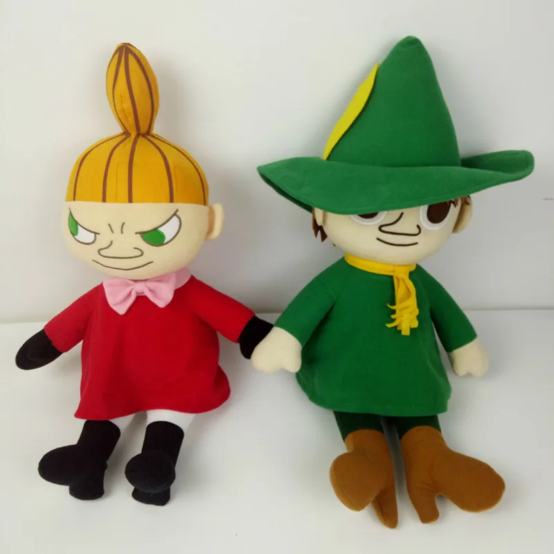 

48cm Muumi Moomin Nuuskamuikkunen and Pikku myy plush toy stuffed toys Doll doll A birthday present for your child