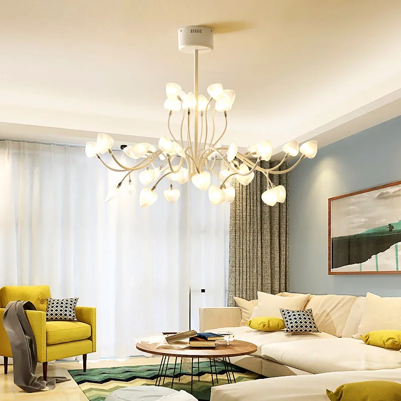 

Modern LED chandelier deco suspension luminaire novelty pendant lamp nordic fixtures home lighting living room hanging lights