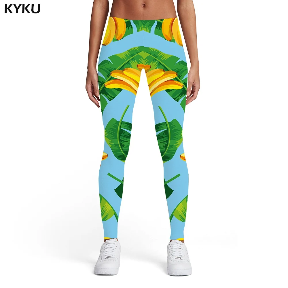 thigh highs KYKU Newspaper Leggings Women Character Leggins Black And White Ladies Gothic Elastic Sport Womens Leggings Pants Jeggings peach lift leggings Leggings