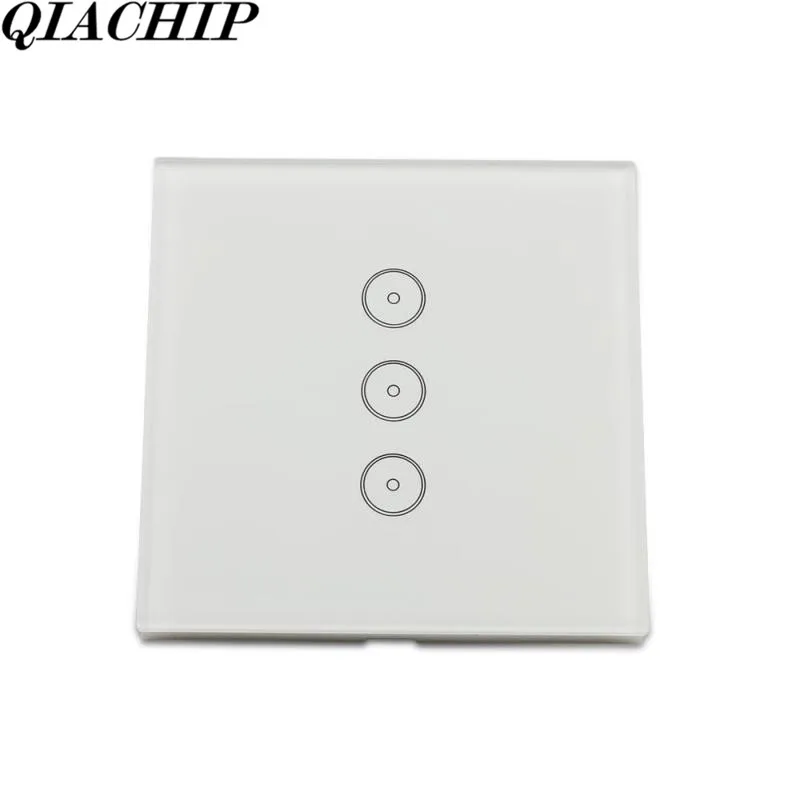 

Wifi Smart Switch AC 110V 220V 3 Way Wall Light Remote Control APP Voice Amazon Alexa Switch Home Screen EU Standard DS35