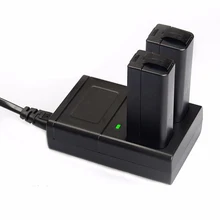 Dual Channel Charger with AC Power cord for DJI OSMO Handheld PTZ Camera Battery